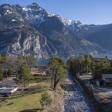 Des explosifs étaient autrefois produits sur la presqu'île d'Isleten, dans le canton d'Uri (archives). KEYSTONE/URS FLUEELER